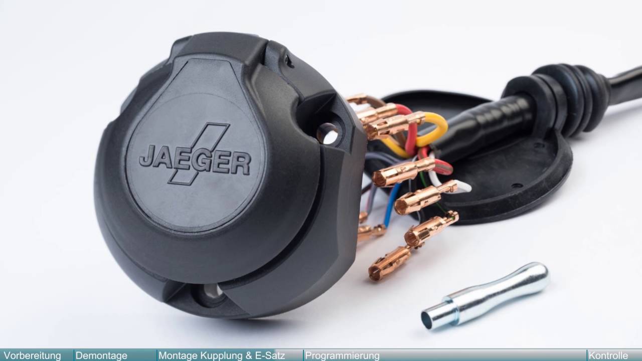 JAEGER automotive 21150003 fahrzeugspezifischer 13-poliger Elektrosatz 